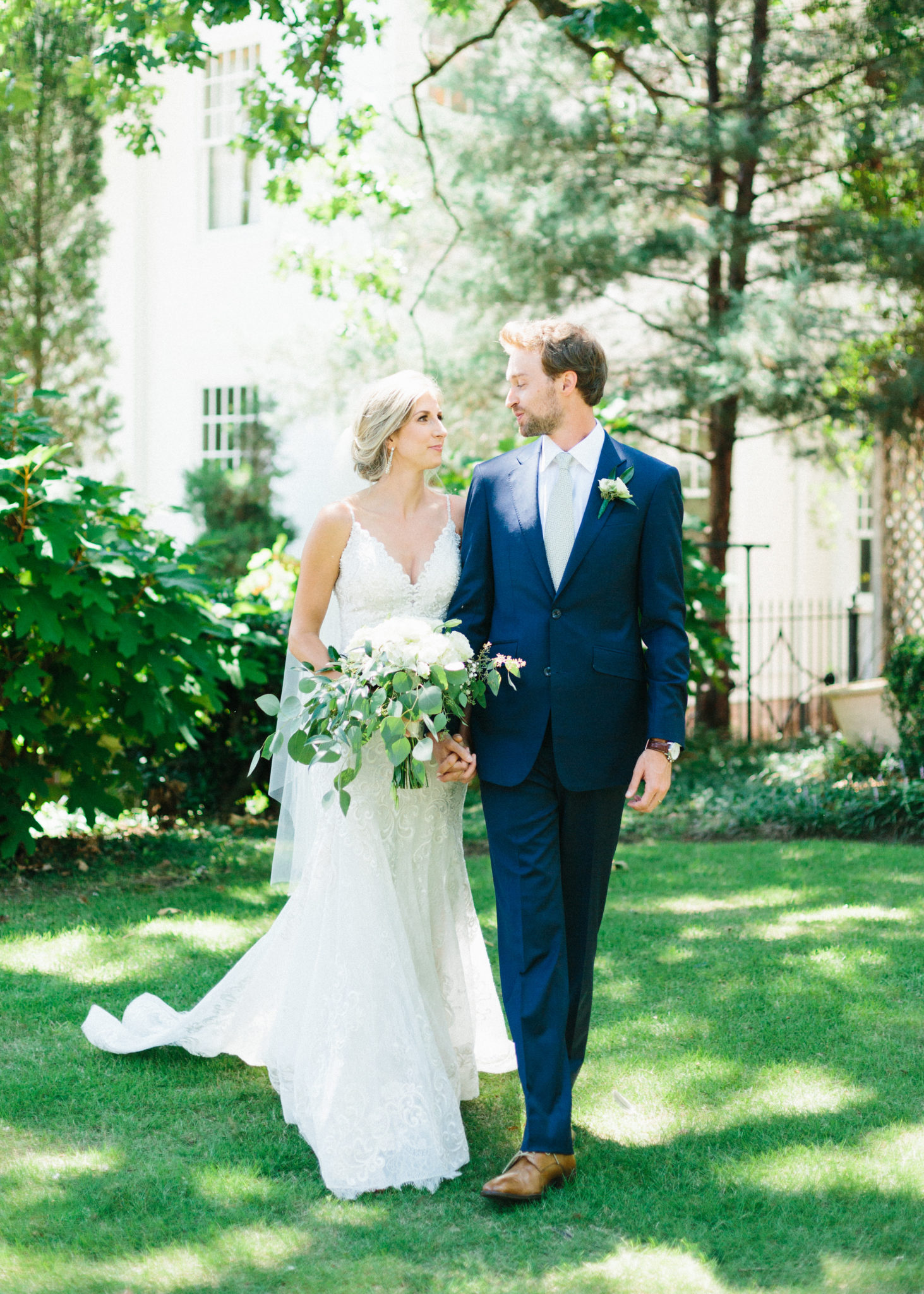 Anna & Andy Donnelly House Wedding Birmingham, Alabama