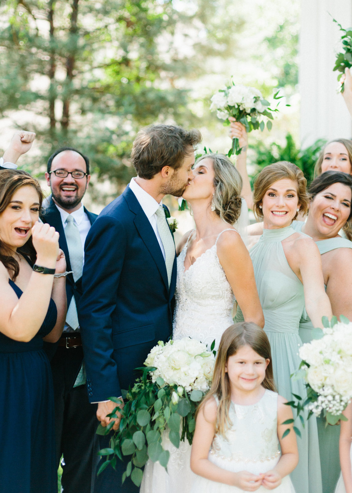 Anna & Andy Donnelly House Wedding Birmingham, Alabama