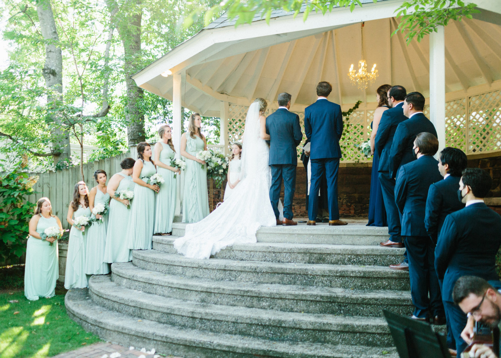 Anna & Andy Donnelly House Wedding Birmingham, Alabama