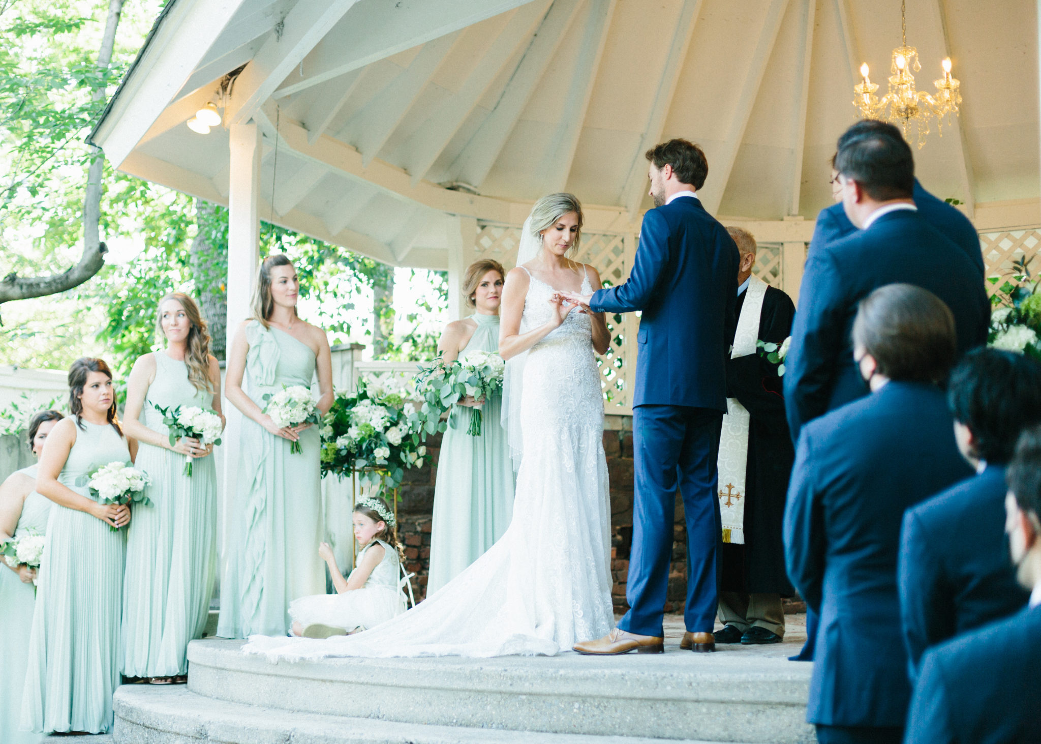 Anna & Andy Donnelly House Wedding Birmingham, Alabama