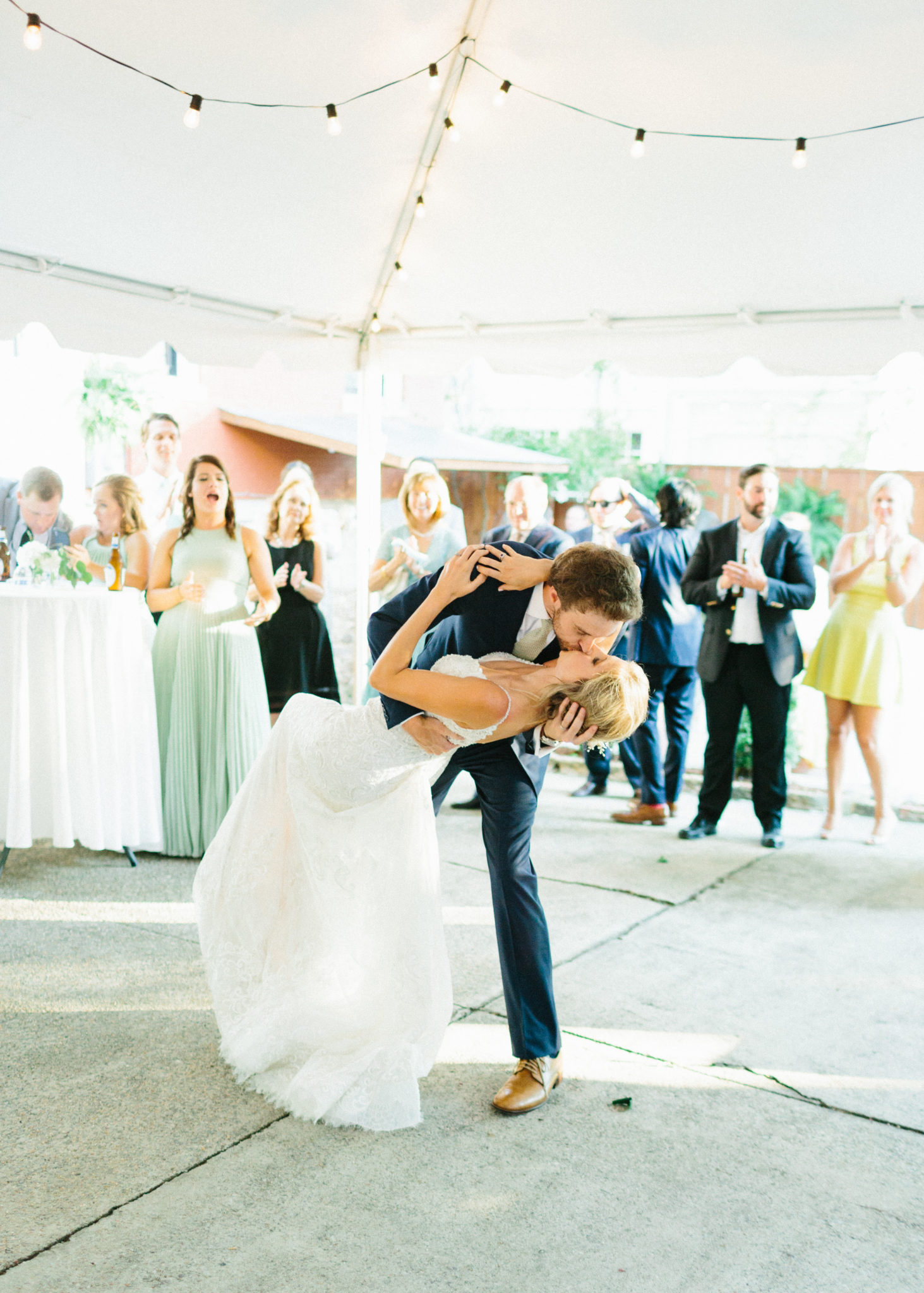 Anna & Andy Donnelly House Wedding Birmingham, Alabama