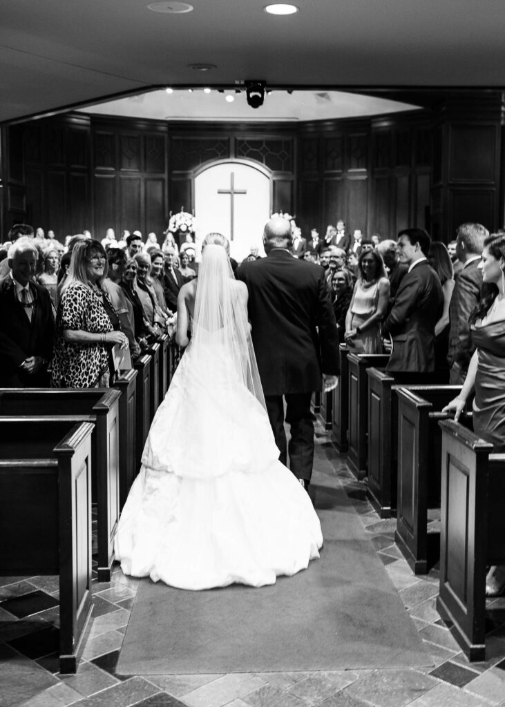 wedding at Covenant Presbyterian Church in Birmingham AL