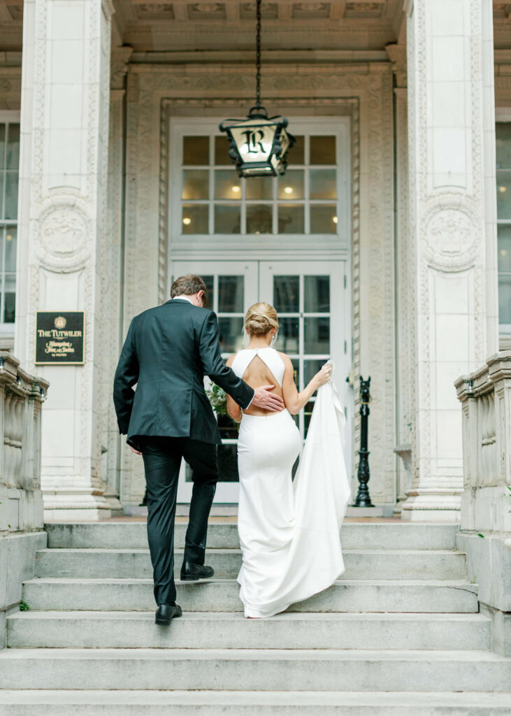 Wedding photos at the Tutwiler Hotel by Birmingham AL Wedding Photographer