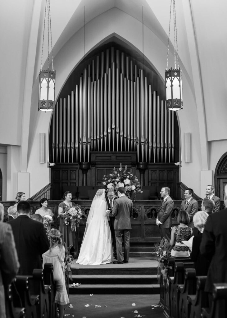 Wedding Photos at a Third Presbyterian Church Wedding in Birmingham