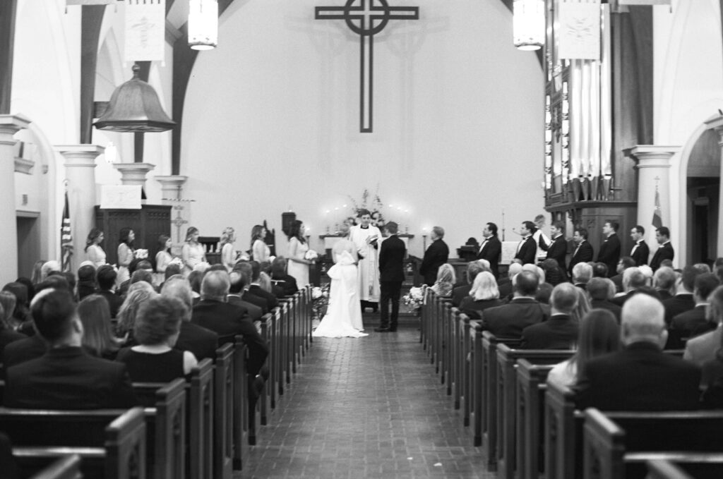 Wedding at Episcopal Church of the Ascension in Birmingham, AL