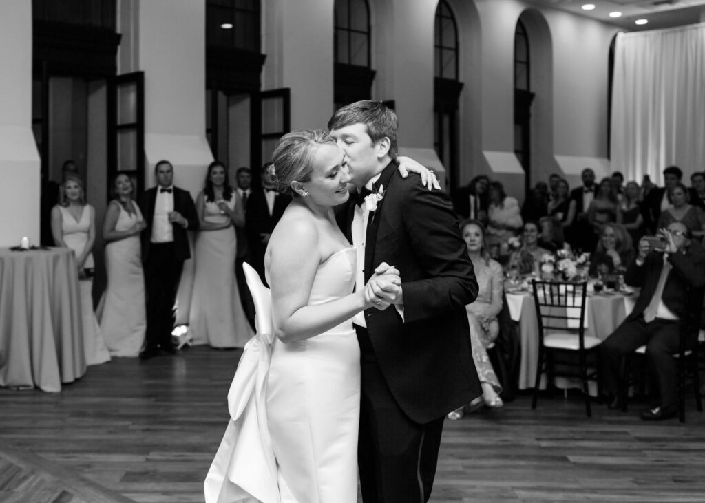 First Dance at TJ Tower from a Birmingham AL wedding photographer
