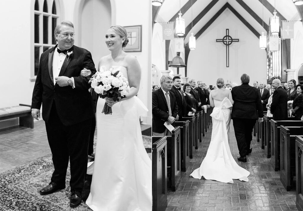Wedding at Episcopal Church of the Ascension in Birmingham, AL