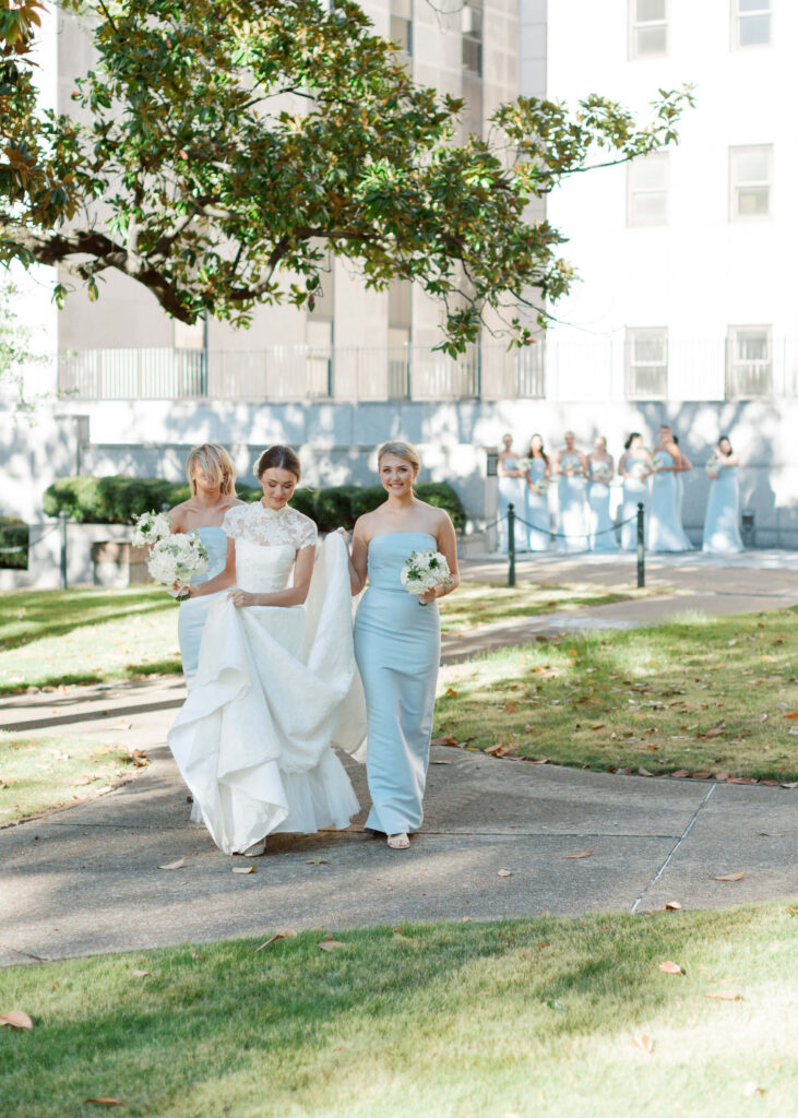 First Look at a St. Paul's Cathedral wedding, from a Birmingham, al wedding photographer