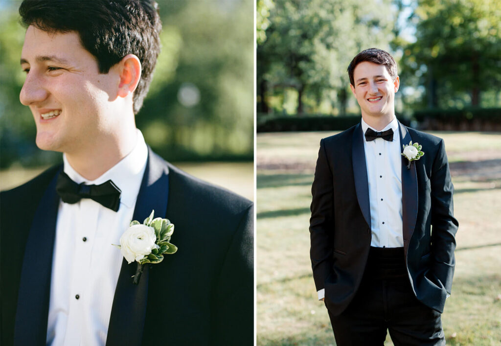 Bride and Groom portraits at a St. Paul's Cathedral wedding, from a Birmingham, al wedding photographer