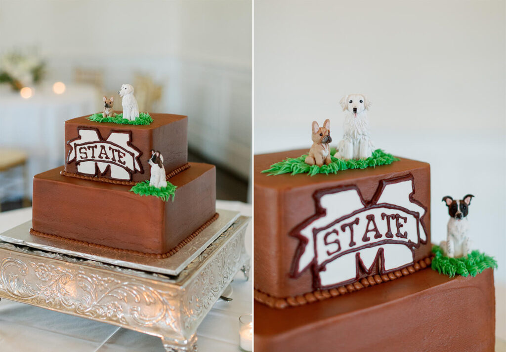 Mississippi State Groom's Cake at the Country Club of Birmingham