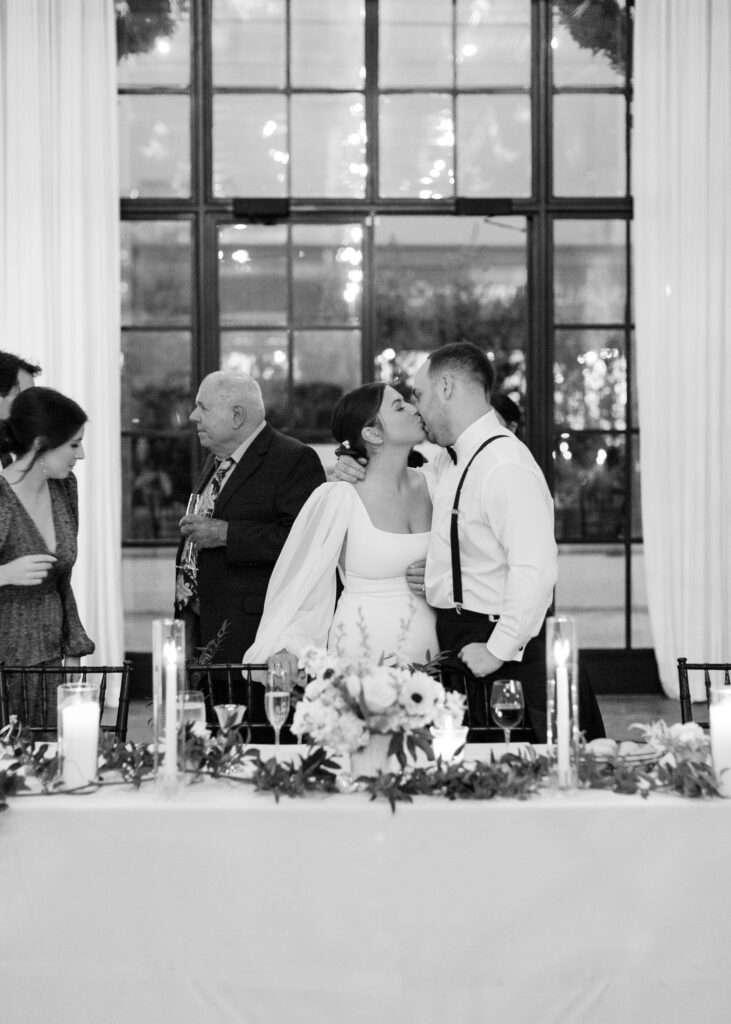 Intimate dinner party wedding at The Farrell in Birmingham, AL