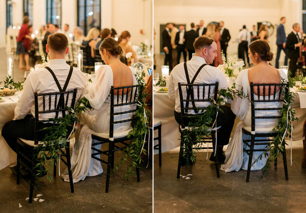 Intimate dinner party wedding at The Farrell in Birmingham, AL