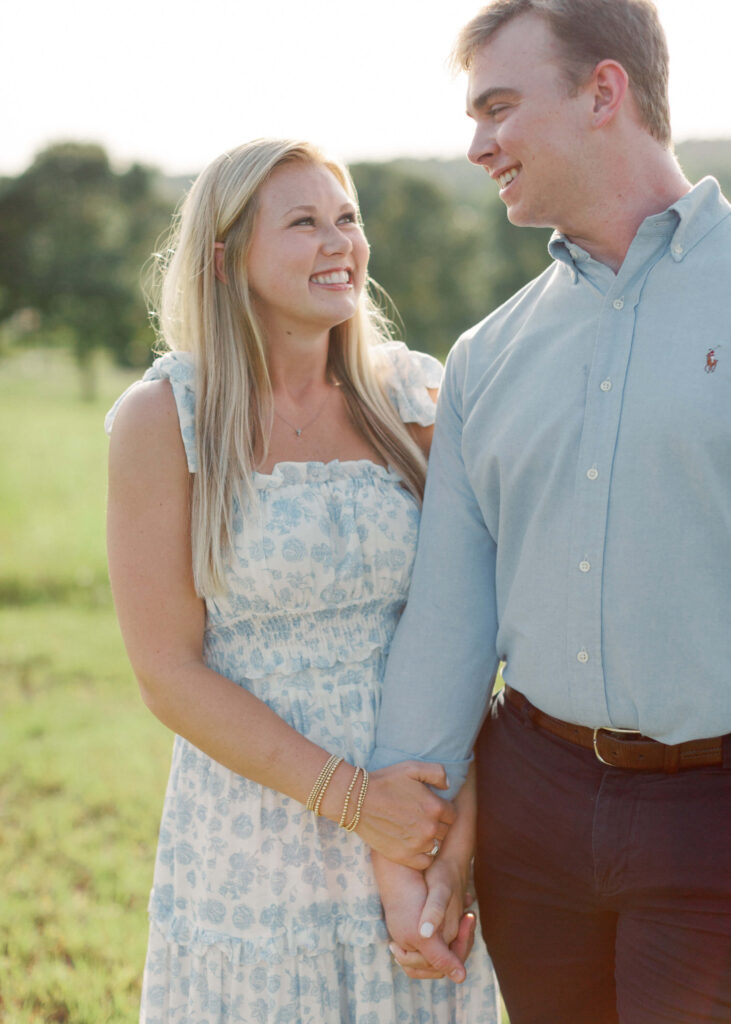 SpringHouse Engagement Session at Lake Martin in Alabama, from an Auburn, AL wedding photographer