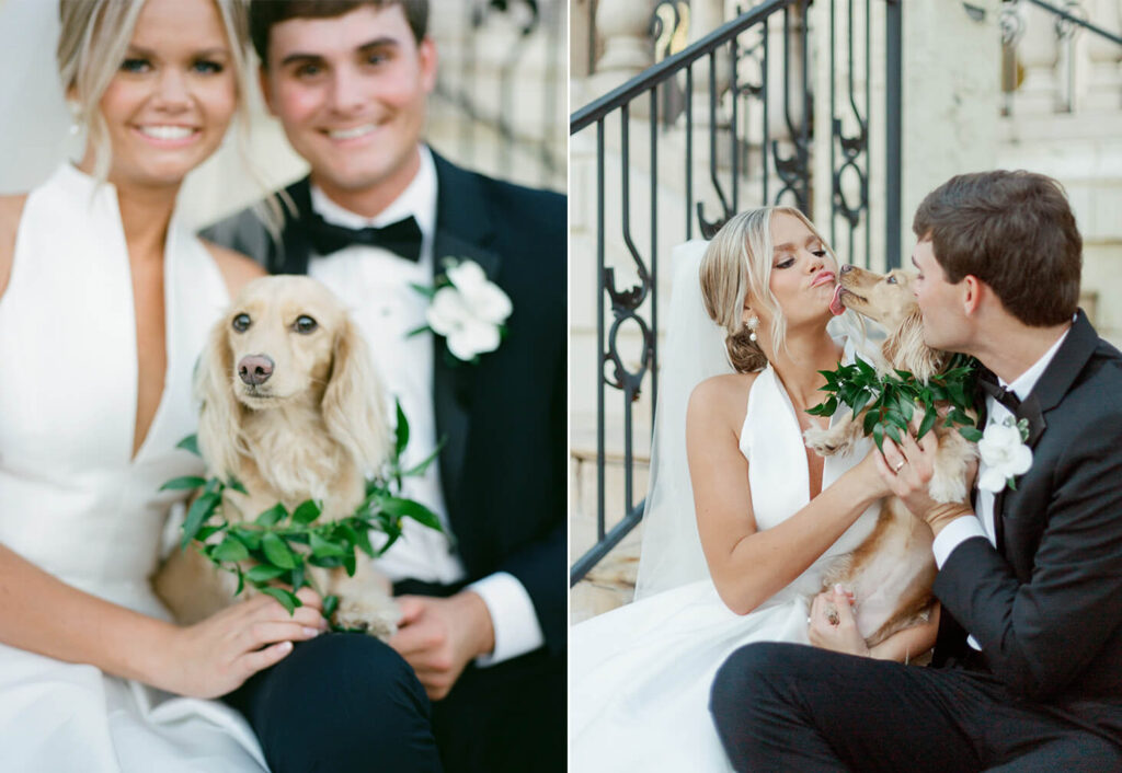 Wedding photos at Fountainview Mansion in Auburn, AL