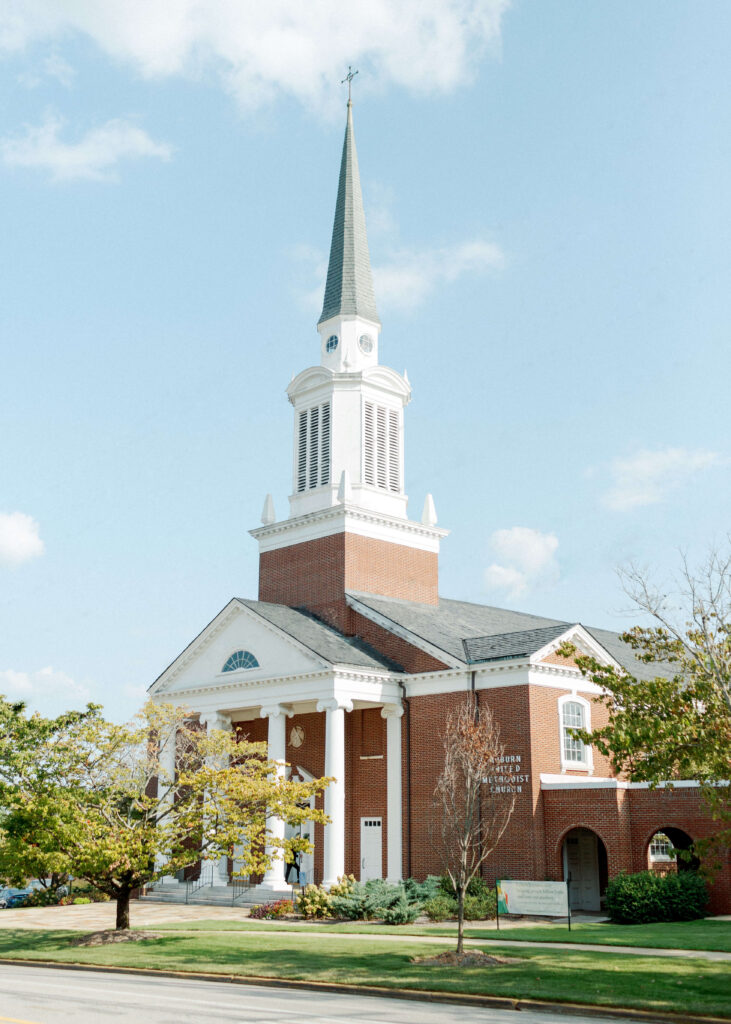 Auburn United Methodist Church wedding