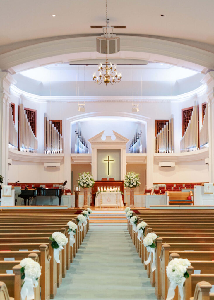 Auburn United Methodist Church wedding