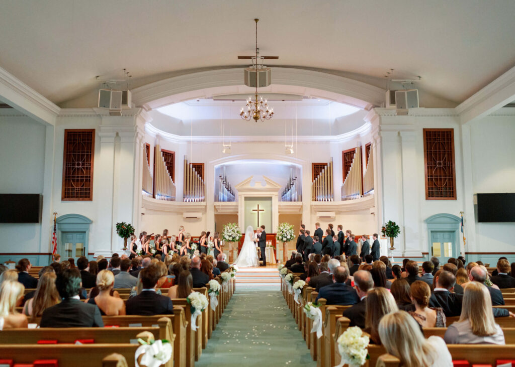 Auburn United Methodist Church wedding