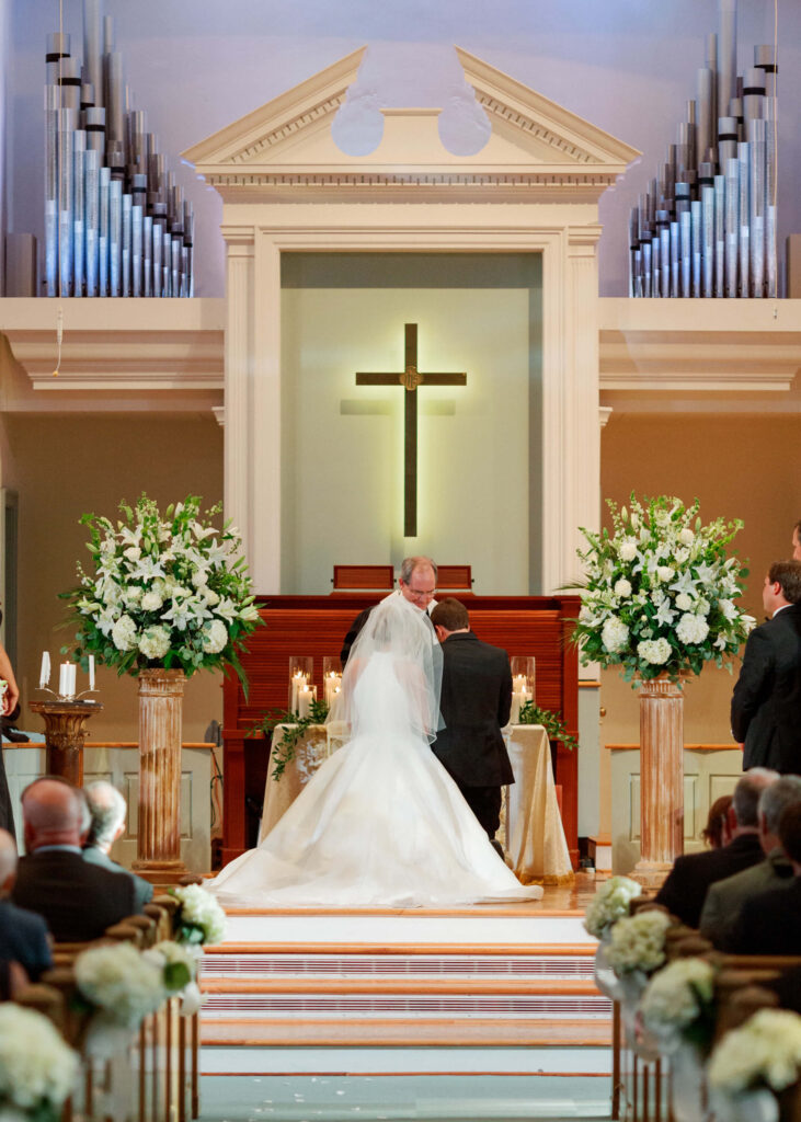 Auburn United Methodist Church wedding