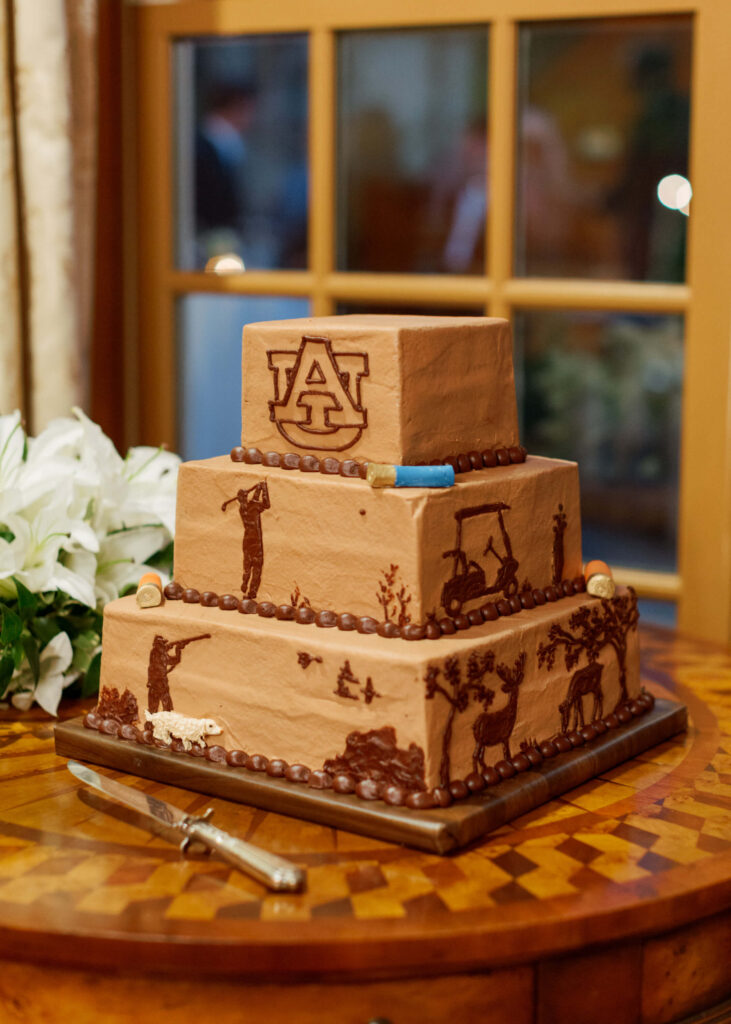 Auburn Grooms Cake at Fountainview Mansion in Auburn, AL