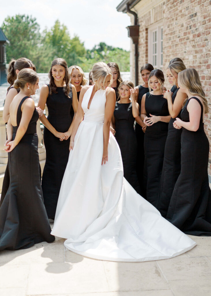 Jesus Peiro wedding dress photographed by a Birmingham AL wedding photographer