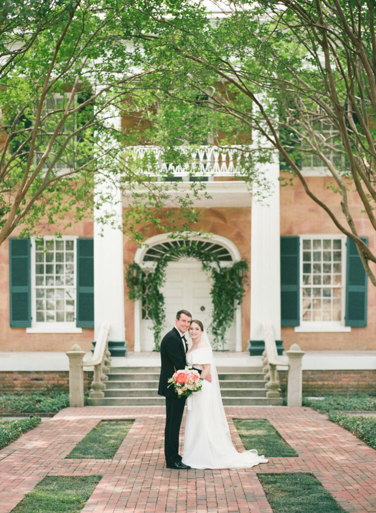 Wedding at the Battle Friedman House in Tuscaloosa, AL