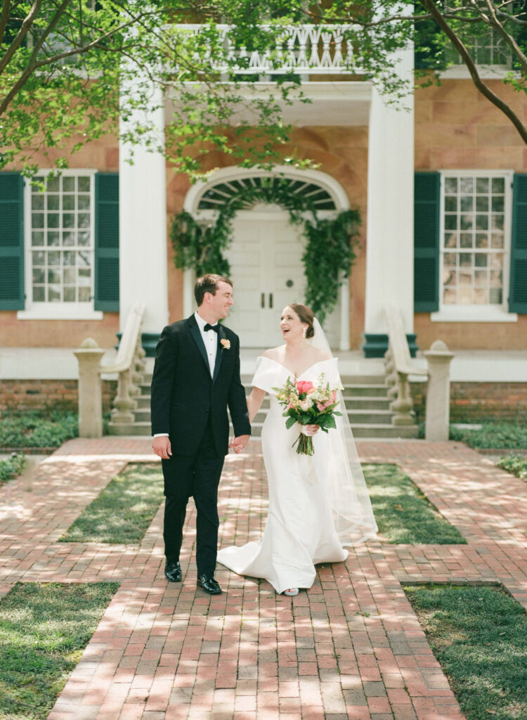 Wedding at the Battle Friedman House in Tuscaloosa, AL