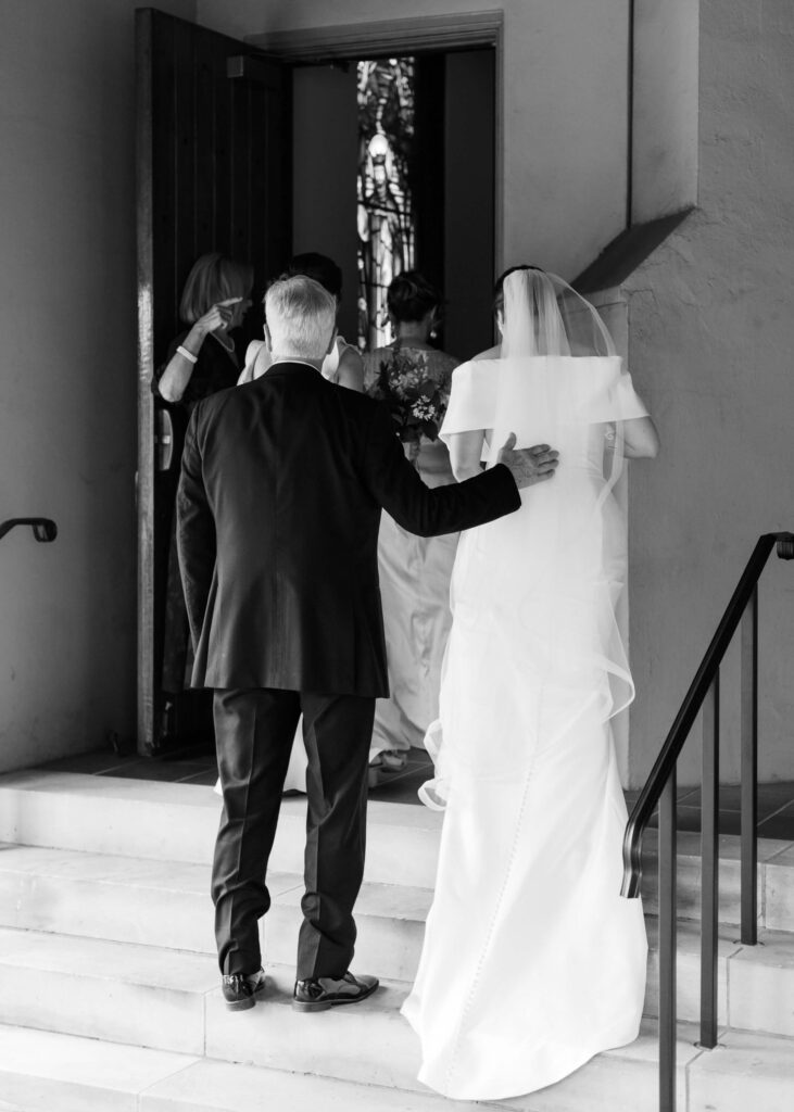 Wedding at Christ Episcopal Church in Tuscaloosa, AL