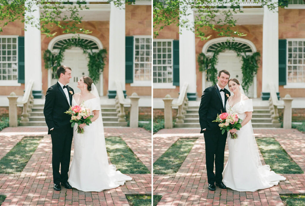 Wedding at the Battle Friedman House in Tuscaloosa, AL