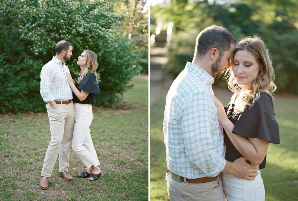 Clubhouse on Highland Engagement Session in Birmingham, AL