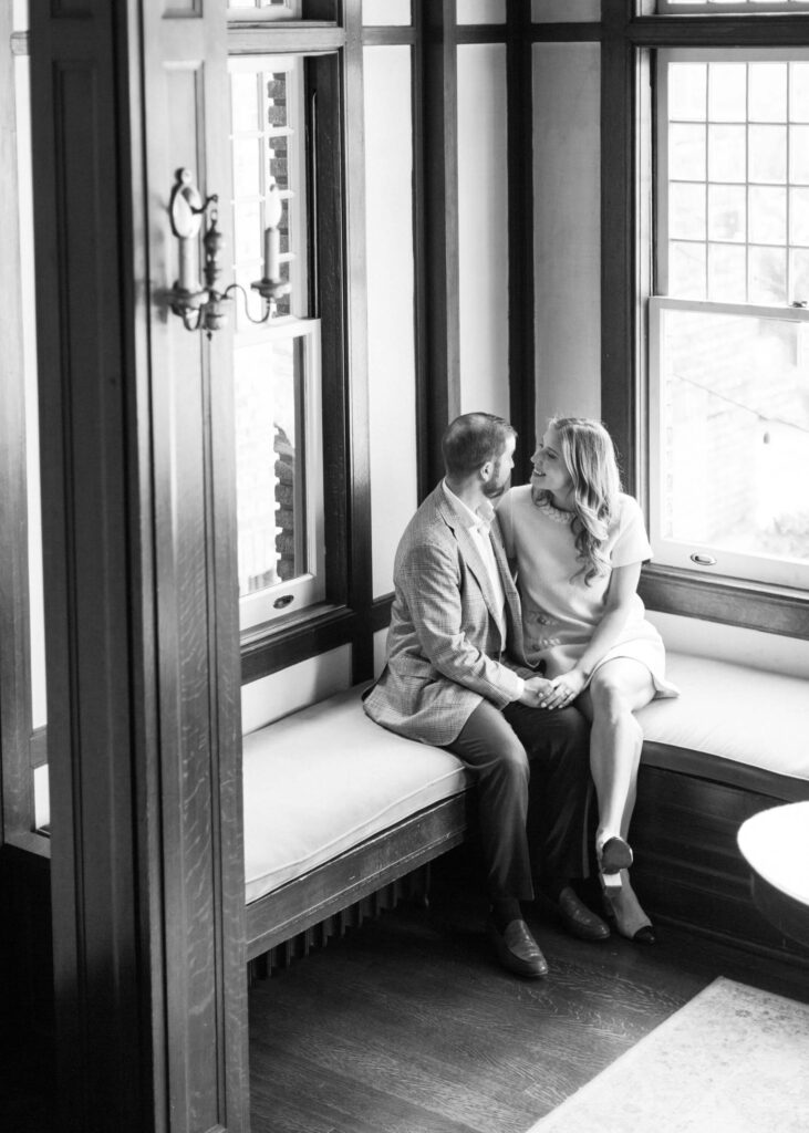 Clubhouse on Highland Engagement Session in Birmingham, AL