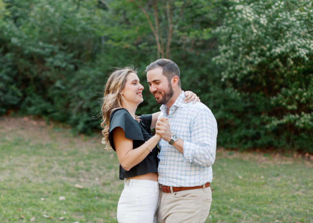 Clubhouse on Highland Engagement Session in Birmingham, AL