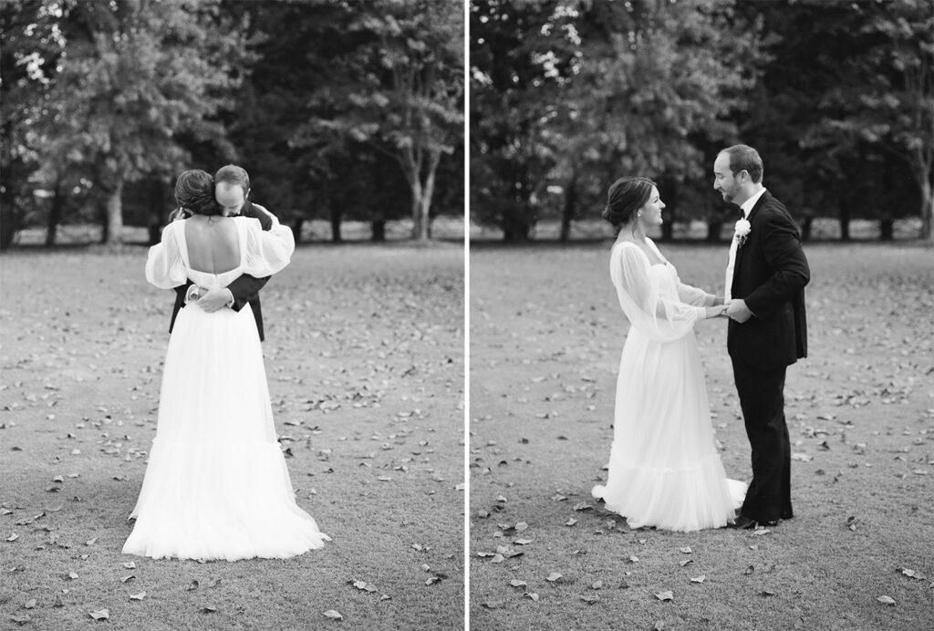 Bride and groom photos at a Colorful Private Estate wedding in Pike Road, Alabama