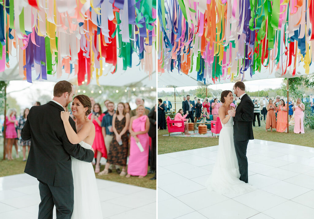 Sperry Tent at a Colorful Private Estate wedding in Pike Road, Alabama