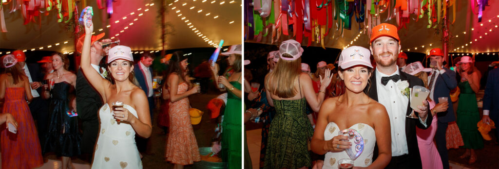 Sperry Tent at a Colorful Private Estate wedding in Pike Road, Alabama