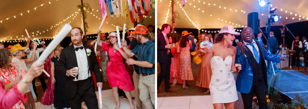 Sperry Tent at a Colorful Private Estate wedding in Pike Road, Alabama