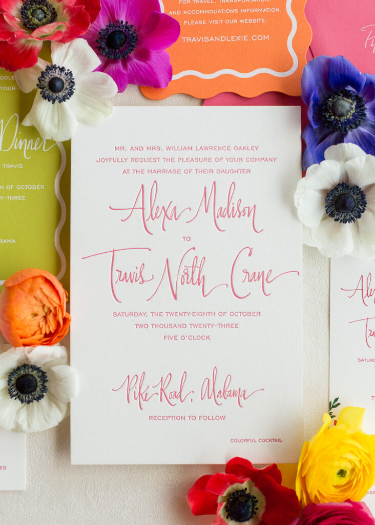 Colorful Private Estate wedding in Pike Road, Alabama