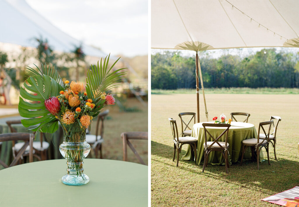 Sperry Tent at a Colorful Private Estate wedding in Pike Road, Alabama