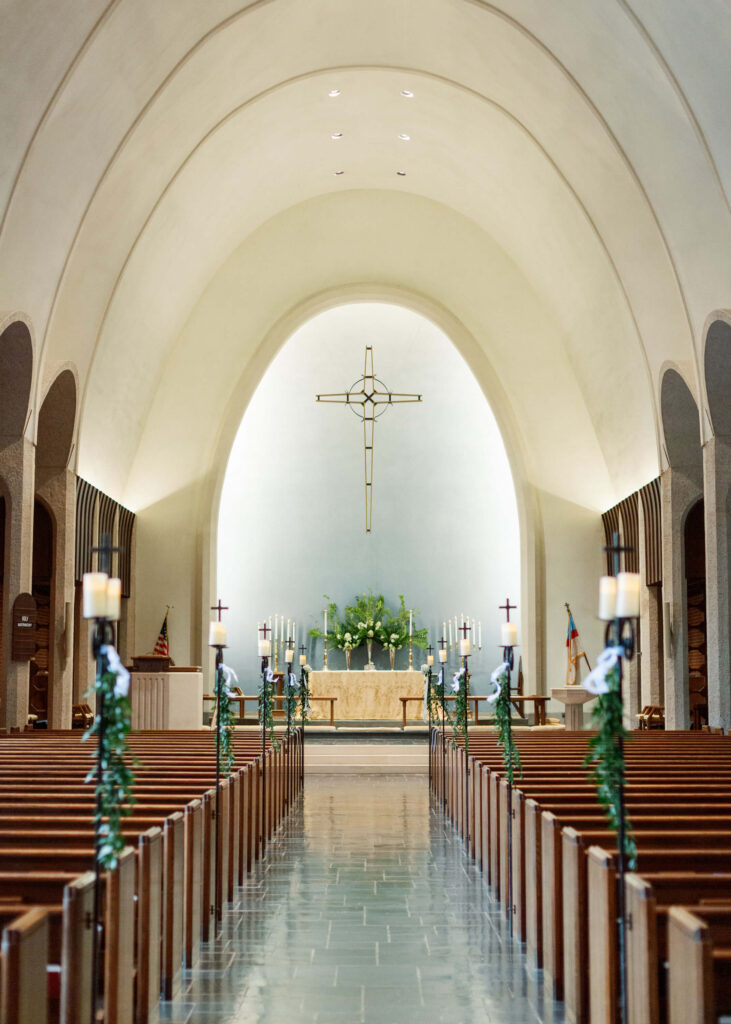 St. Luke's Episcopal wedding in Birmingham, AL