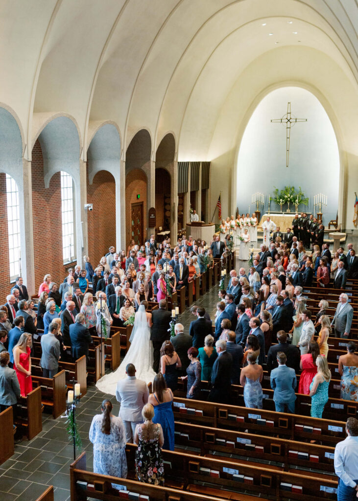 St. Luke's Episcopal wedding in Birmingham, AL