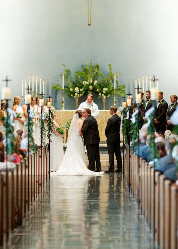 St. Luke's Episcopal wedding in Birmingham, AL