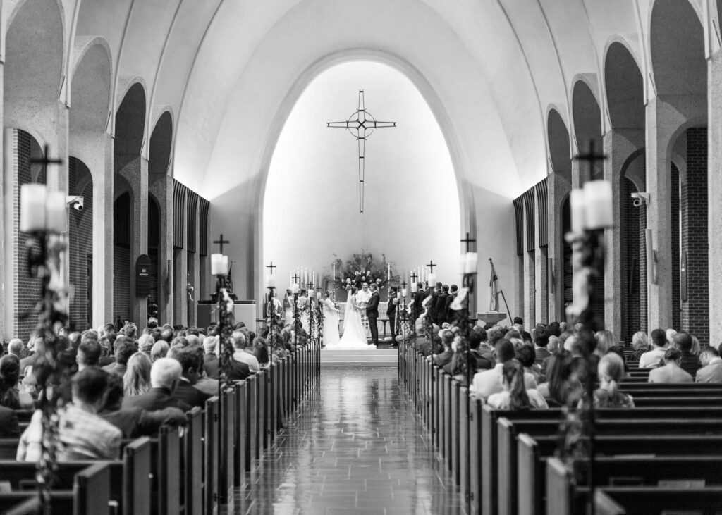 St. Luke's Episcopal wedding in Birmingham, AL