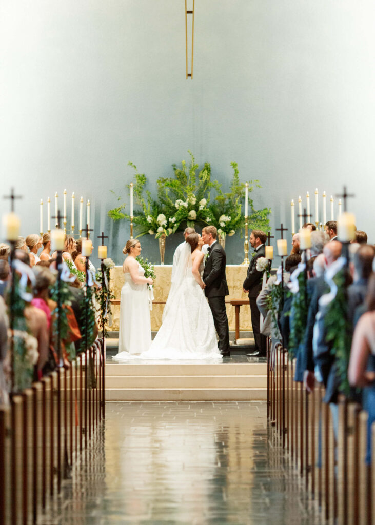 St. Luke's Episcopal wedding in Birmingham, AL