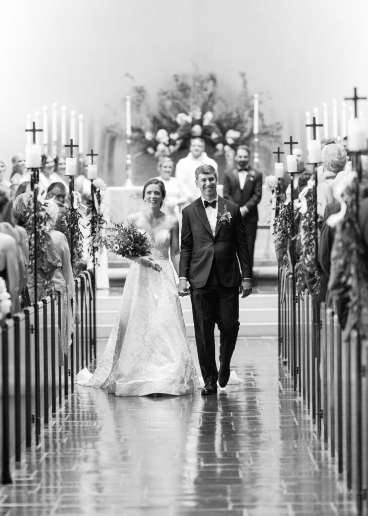 St. Luke's Episcopal wedding in Birmingham, AL