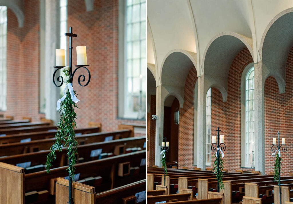 St. Luke's Episcopal wedding in Birmingham, AL