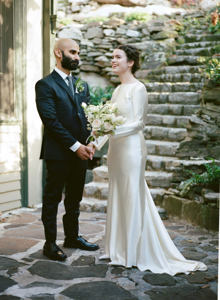 Wedding at home in Birmingham AL in historic Forest Park