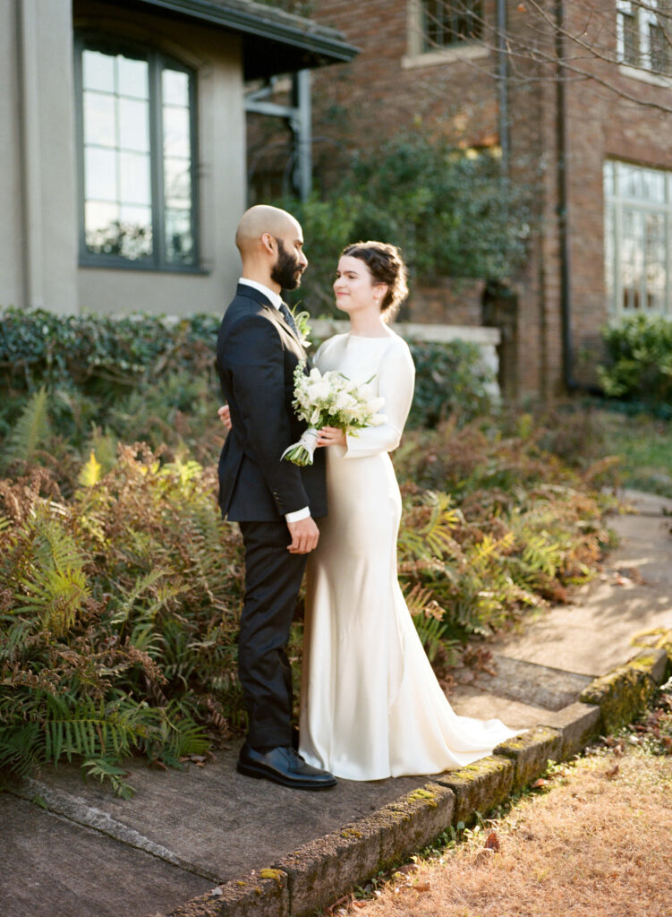 Wedding at home in Birmingham AL in historic Forest Park