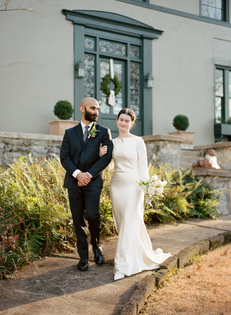 Wedding at home in Birmingham AL in historic Forest Park