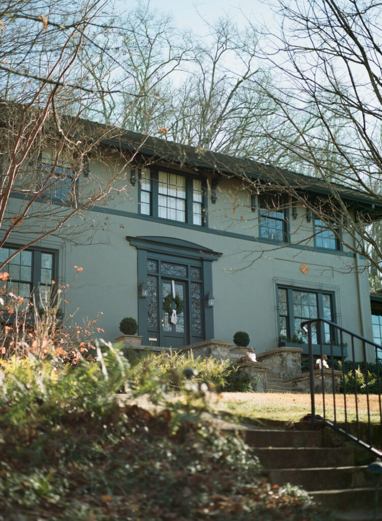 Wedding at home in Birmingham AL in historic Forest Park