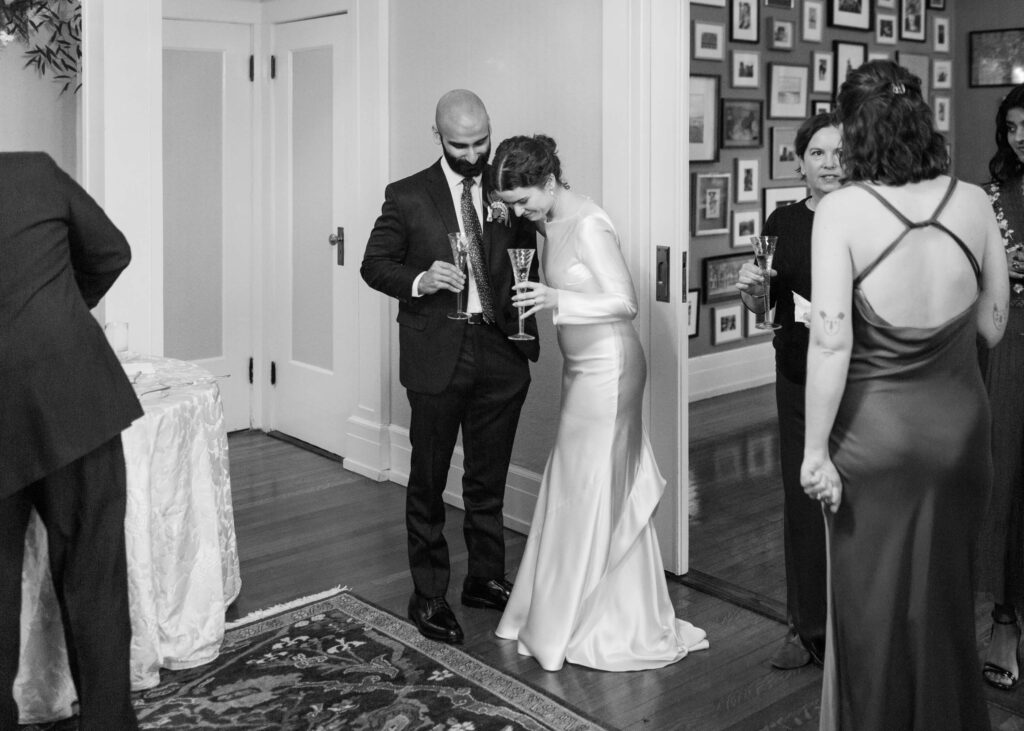 Wedding at home in Birmingham AL in historic Forest Park