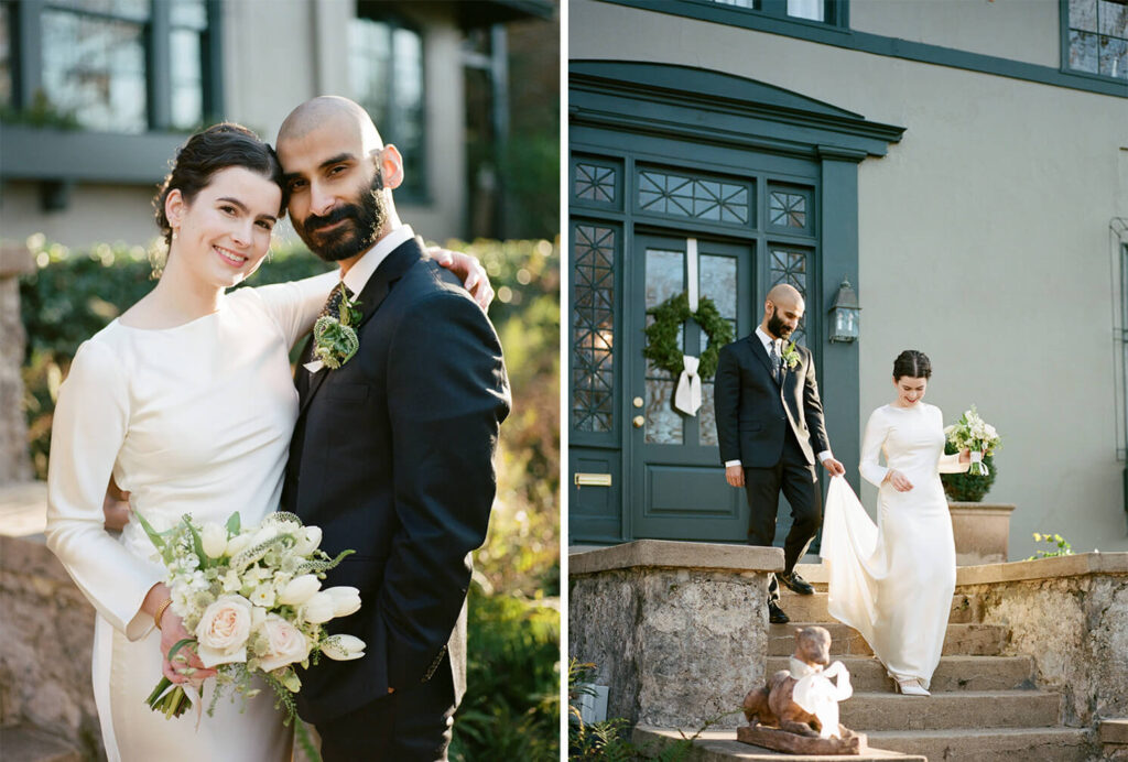 Wedding at home in Birmingham AL in historic Forest Park